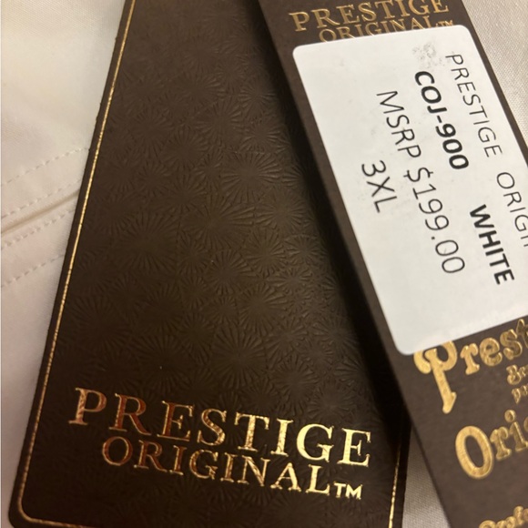 Prestige Original white Jean jacket 3XL brand new zipper - Picture 4 of 12